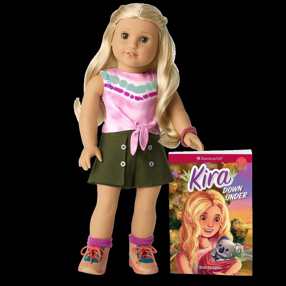 Kira Doll w/Pierced Ears & AG Hair Salon Styling